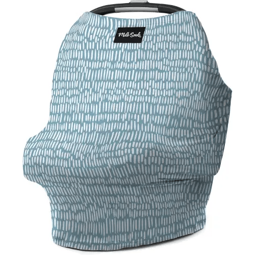 Milk Snob Original 5-in-1 Cover - Nursing Cover for Breastfeeding - Baby Carseat Canopy & Stroller - Essential All-in-One Design - Gift for Mom, Baby (Beck)