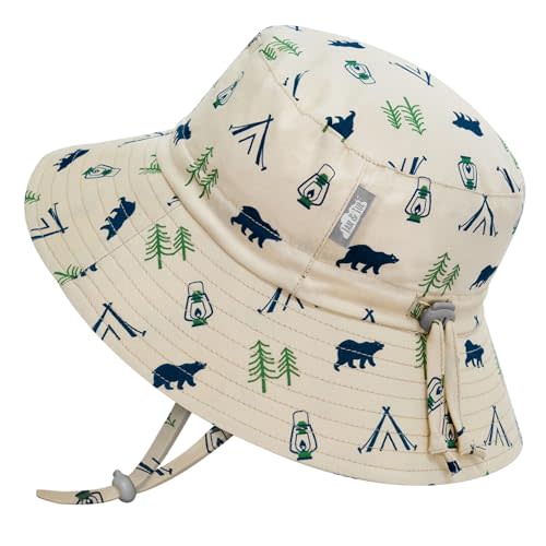 JAN & JUL Grow-with-Me Cotton Bucket Sun-Hat for Baby and Kids