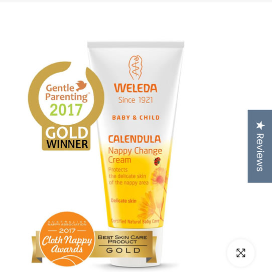 Weleda Calendula Nappy Cream – Little Earth Nest