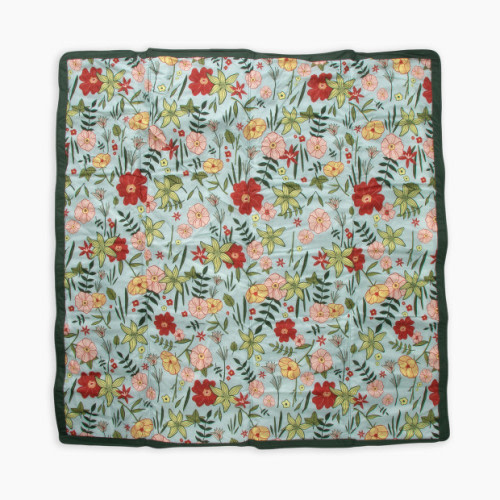Little Unicorn Outdoor Blanket - Primrose Patch, 5 X 5 Ft