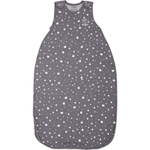 Woolino 4 Season Baby Sleep Bag or Sack - Merino Wool - 2 Month -2 Years - Star Gray