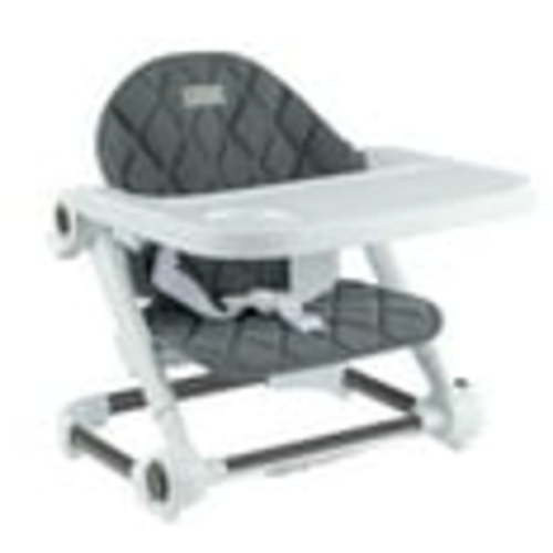 Monbebe Portable Foldable Booster, Grey, Toddler