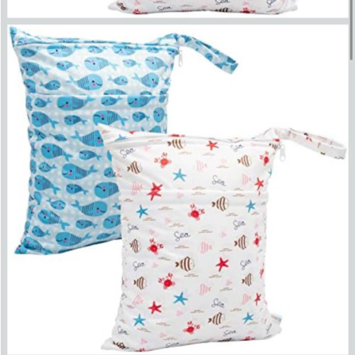 ALVABABY 2pcs Wet Dry Bags Waterproof Soiled Baby Items Yoga Gym Bag for Swimsuits or Wet Clothes LX-YK6163-AU : Amazon.com.au: Baby