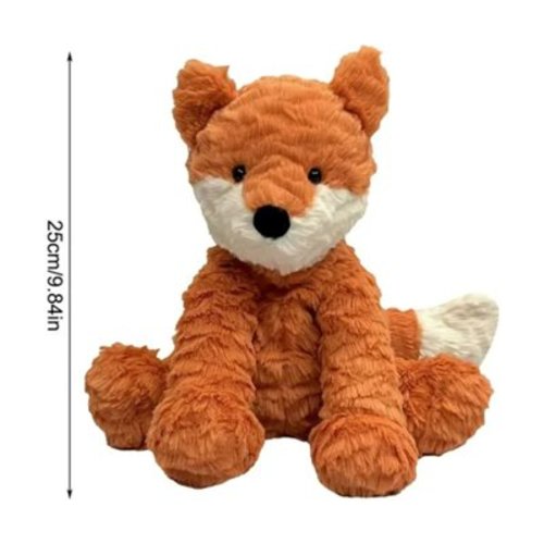 Jellycat Fuddlewuddle Fox - 9.84 Inch Huggable Plush Toy, Soft & Adorable Gift for Kids and Animal Enthusiasts