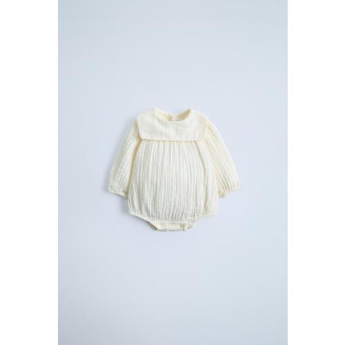 SWISS DOT BODYSUIT - Ecru | ZARA United States