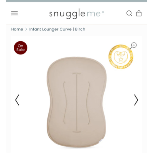 Infant Lounger Curve | Birch