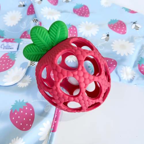 Strawberry Patch Teether