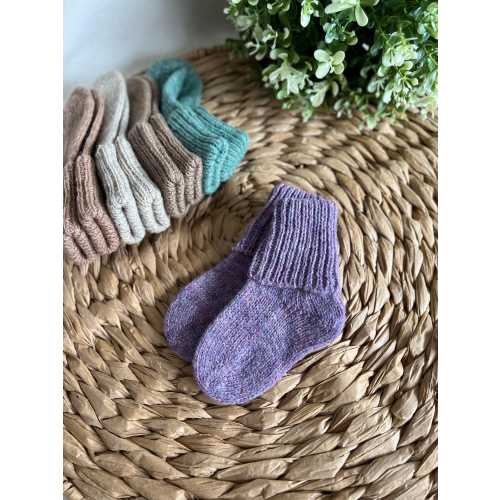 Baby socks Handknit baby socks wool socks