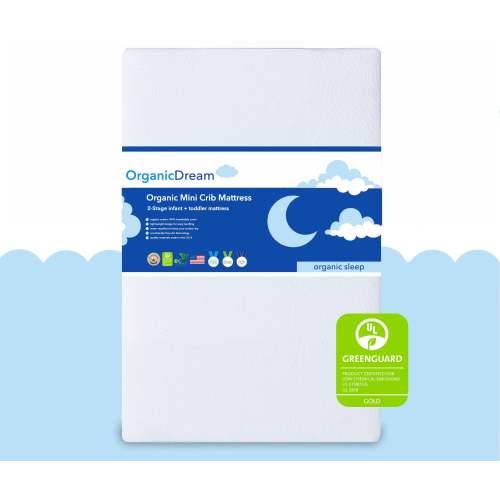 Organic Cotton Mini Crib Mattress