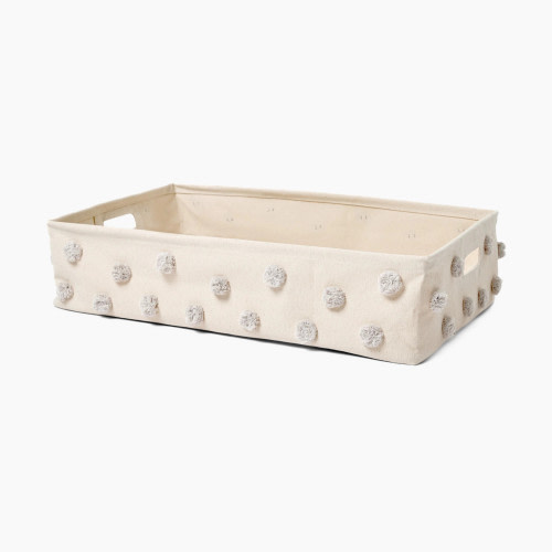 Pehr Pom Pom Hide Away Basket - Grey, Large