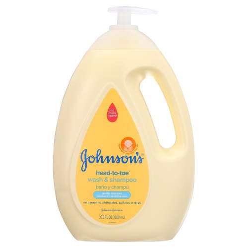 Johnson's Head-To-Toe Tear Free Wash & Shampoo (33.8 Fluid Ounce)