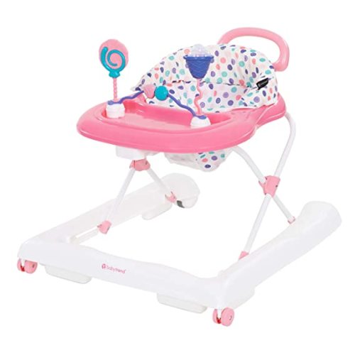 Smart Steps 3.0 Activity Walker with Walk Behind Bar, Pink Sprinkles