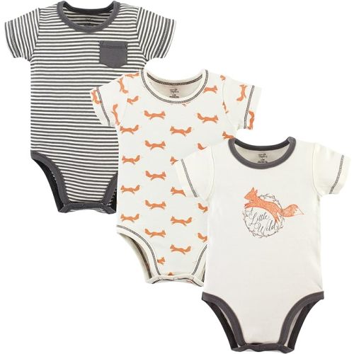 Touched by Nature Unisex Baby Organic Cotton Bodysuits