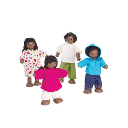 Doll Family - Dark Skin Tone – PlanToys USA