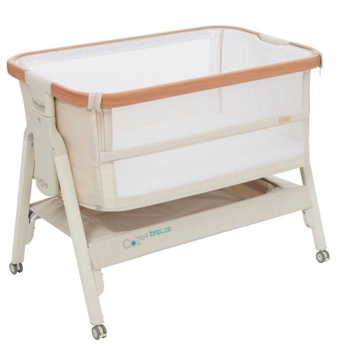 Il Tutto Cozee Breeze Lite Bassinet Ecru | Bassinets and Bedside Sleepers | Baby Bunting AU