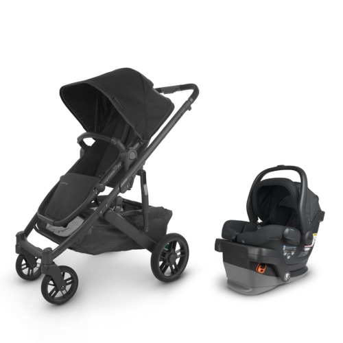 UPPAbaby CRUZ V2 and MESA V2 Travel System - Jake Charcoal Black - Jake Charcoal Black