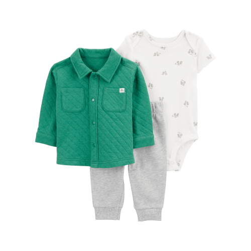 Baby 3-Piece Quilted Little Cardigan Set - Carter's | Carter's