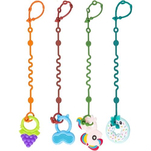 Toy Straps for Baby - (4-Pack)