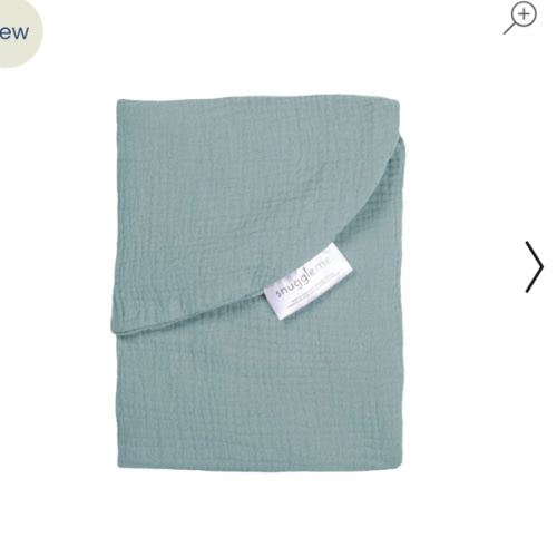 Lounger Curve Muslin Cover | Slate