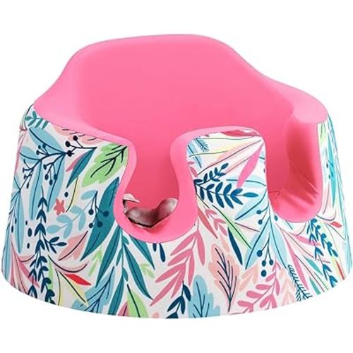 Seat Cover Compatible Baby Seat, Breathable Floor Seat Cover for Girl Boy, Breathable Comfortable Seat Cover, Children Chair Protector, Easy to Install & Remove (Colorful Leaves)