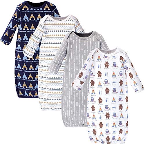 Luvable Friends Baby Girls' Cotton Gowns