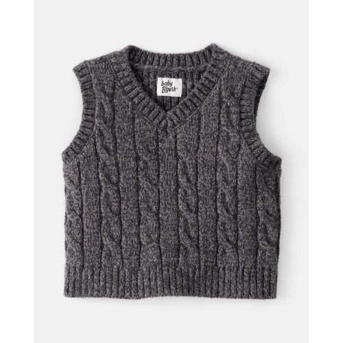 Baby Boy Sleeveless Sweater Vest - Grey - OshKosh | Carter's