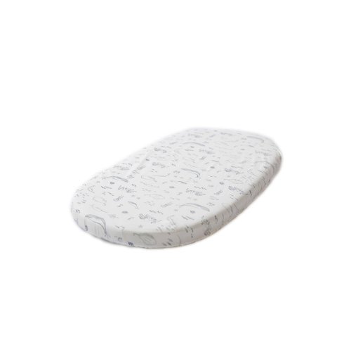 Stokke® Sleepi™ Bed Fitted Sheet Life Aquatic by Pehr V3