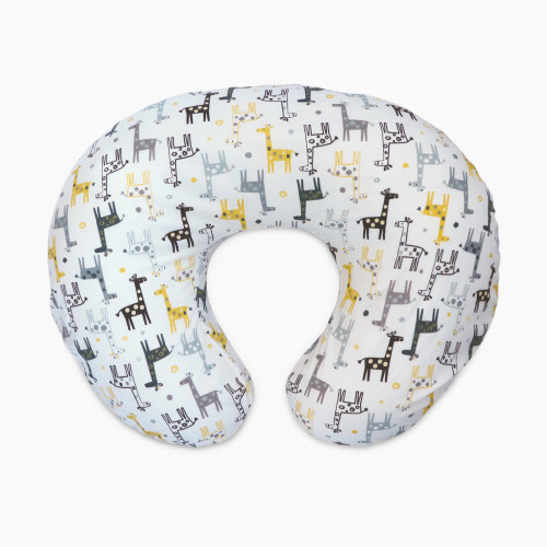 Boppy Original Nursing Pillow Cover - Grey Gold Giraffe