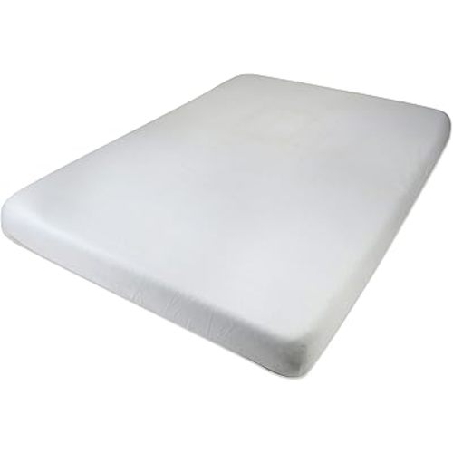 HonestBaby Organic Cotton Mini Crib Sheet, White, One Size