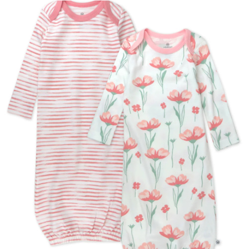 2-Pack Organic Cotton Sleeper Gowns | Honest Baby Clothing