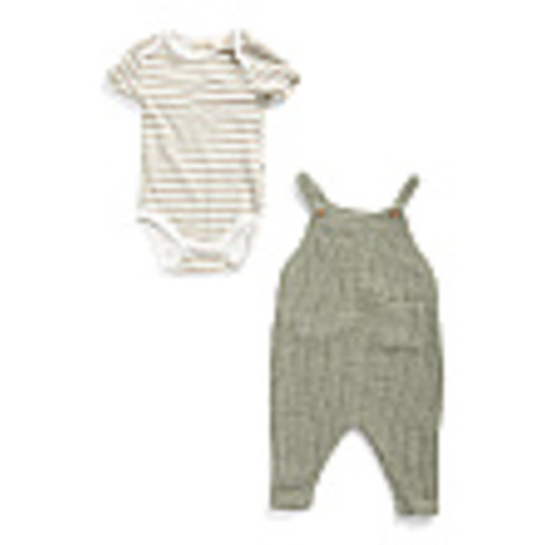 Newborn Boys 2pc Knit Overalls Set | Baby Boys (0-24m) | Marshalls