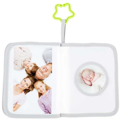 Baby's My First Photo Album for Baby7x5.5in Photos, Baby Photo Album Soft Cloth Family Book, My First Family Album for 4x6 Baby Shower Kids Toddlers Family Pictures, Toddler Photo Album BrioTek