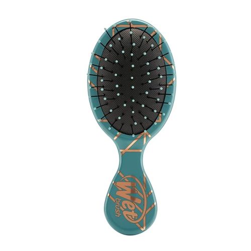 Wet Brush Squirt Detangler Hair Brushes - Free Spirit, Ocean - Mini Detangling Brush with Ultra-Soft IntelliFlex Bristles Glide Through Tangles with Ease - Pain Free Comb for All Hair Types