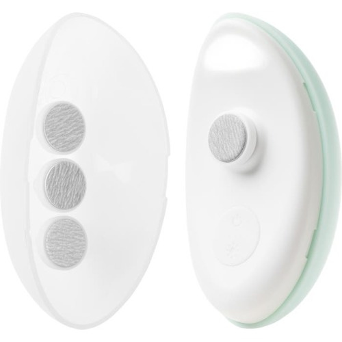Olababy Rechargable Electric Baby Nail Trimmer, White