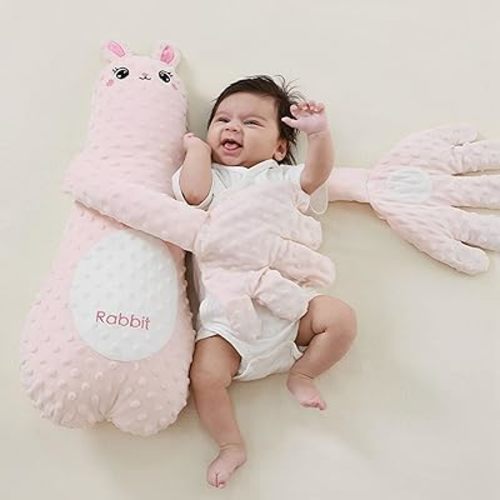 2025 Upgrade Model Baby Patter for Sleep,Baby Patting Pillow,Baby Butt Patter for Sleep,Soothing Baby Toy,Baby Startle Sleep Aid Companion,Patting Hand for Baby Sleep (Fawn-Children's Songs Clapper)