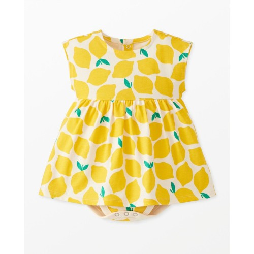 Baby Print Skirted Bodysuit