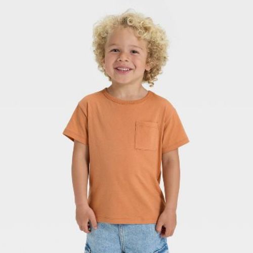 Toddler Boys' Short Sleeve Favorite T-Shirt - Cat & Jack™ Light Blue 4T