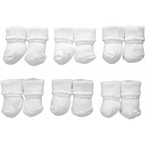 Jefferies Socks Unisex-Baby Newborn Bubble Stitch Rock-A-Bye Bootie 6 Pair Pack