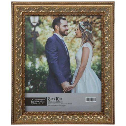 Gold Ornate Scroll Wood Wall Frame