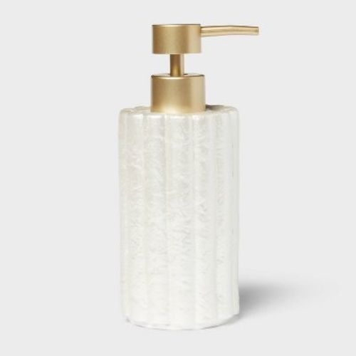 Fluted Capiz Soap Pump - Threshold™