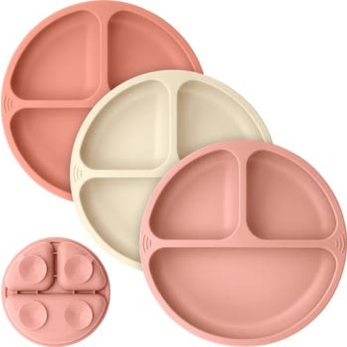 3-Pack Prep Silicone Suction Plates