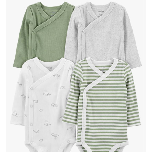 Simple Joys by Carter's unisex-baby 4-pack Side Snap Bodysuit