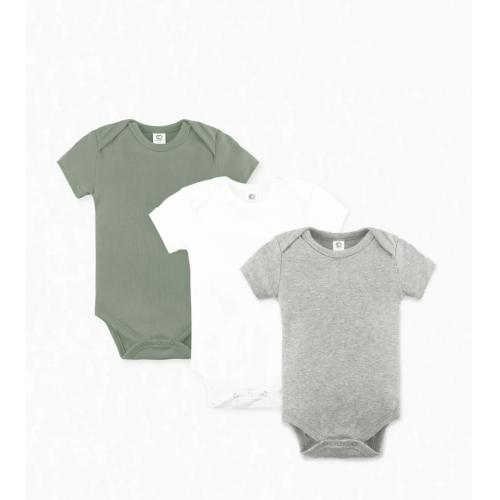 6-12M 3-Pack Classic Short Sleeve Bodysuit Bundle