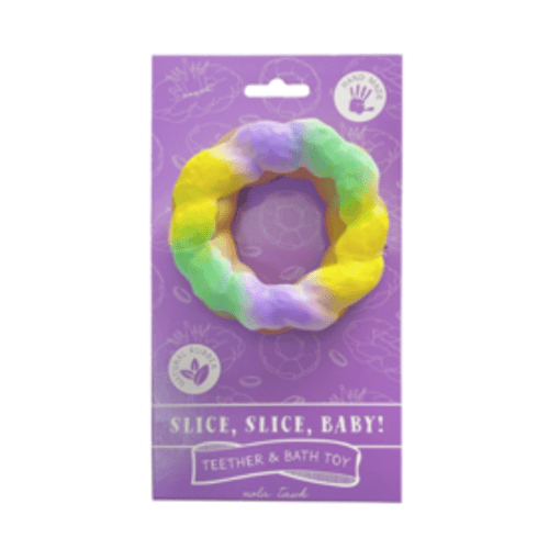 King Cake Silicone Teether - ZukaBaby