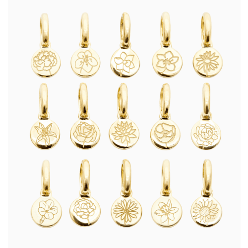 May Mini Flower Charm