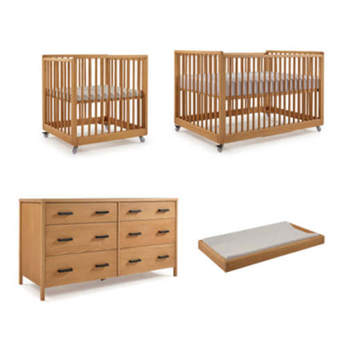Cali Nursery Set - 6 Drawer Dresser in Hazelnut – Simply Nursery