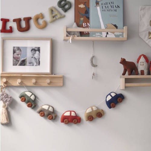 Felt Car Garland | Car Bunting | Car Theme | Nursery Garland | Automobile Garland