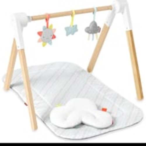 New skip hop Silver Lining Cloud Wooden Activity Gym