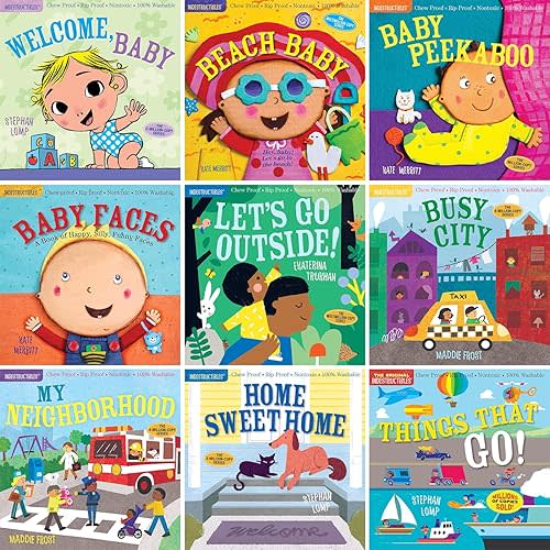 Indestructibles Series: All About Baby & Explore with Baby 9-Book Set Paperback
