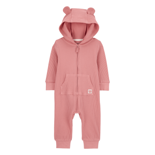 Baby Bear Hood Zip-Up Thermal Jumpsuit - Carter's | Carter's
